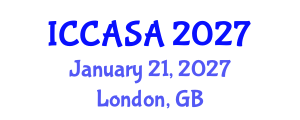 International Conference on Clinical and Surgical Anatomy (ICCASA) January 21, 2027 - London, United Kingdom International Conference on Clinical and Surgical Anatomy (ICCASA) January 21, 2027 - London, United Kingdom