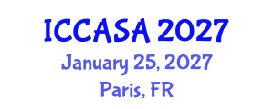 International Conference on Clinical and Surgical Anatomy (ICCASA) January 25, 2027 - Paris, France International Conference on Clinical and Surgical Anatomy (ICCASA) January 25, 2027 - Paris, France