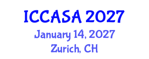 International Conference on Clinical and Surgical Anatomy (ICCASA) January 14, 2027 - Zurich, Switzerland International Conference on Clinical and Surgical Anatomy (ICCASA) January 14, 2027 - Zurich, Switzerland