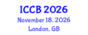 International Conference on Clinical Biostatistics (ICCB) November 18, 2026 - London, United Kingdom