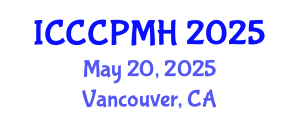 International Conference on Clinical Child Psychology and Mental Health (ICCCPMH) May 20, 2025 - Vancouver, Canada