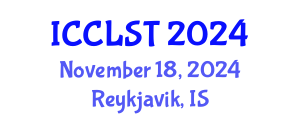 International Conference on Clinical Linguistics and Speech Therapy (ICCLST) November 18, 2024 - Reykjavik, Iceland