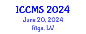 International Conference on Clinical Mass Spectrometry (ICCMS) June 20, 2024 - Riga, Latvia
