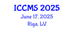 International Conference on Clinical Mass Spectrometry (ICCMS) June 17, 2025 - Riga, Latvia