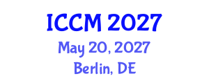 International Conference on Clinical Microbiology (ICCM) May 20, 2027 - Berlin, Germany International Conference on Clinical Microbiology (ICCM) May 20, 2027 - Berlin, Germany
