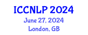 International Conference on Clinical Neurolinguistics and Language Pathology (ICCNLP) June 27, 2024 - London, United Kingdom