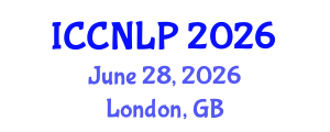 International Conference on Clinical Neurolinguistics and Language Pathology (ICCNLP) June 28, 2026 - London, United Kingdom