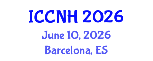 International Conference on Clinical Nutrition and Health (ICCNH) June 10, 2026 - Barcelona, Spain