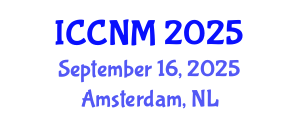 International Conference on Clinical Nutrition and Malnutrition (ICCNM) September 16, 2025 - Amsterdam, Netherlands
