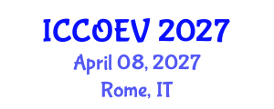 International Conference on Clinical Ophthalmology, Eye and Vision (ICCOEV) April 08, 2027 - Rome, Italy