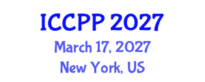 International Conference on Clinical Pharmacology and Pharmacy (ICCPP) March 17, 2027 - New York, United States International Conference on Clinical Pharmacology and Pharmacy (ICCPP) March 17, 2027 - New York, United States