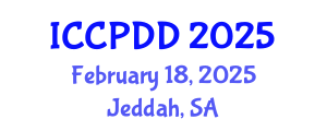 International Conference on Clinical Pharmacy and Drug Development (ICCPDD) February 18, 2025 - Jeddah, Saudi Arabia