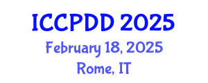 International Conference on Clinical Pharmacy and Drug Development (ICCPDD) February 18, 2025 - Rome, Italy