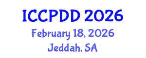 International Conference on Clinical Pharmacy and Drug Development (ICCPDD) February 18, 2026 - Jeddah, Saudi Arabia