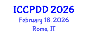International Conference on Clinical Pharmacy and Drug Development (ICCPDD) February 18, 2026 - Rome, Italy