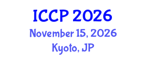 International Conference on Clinical Pharmacy (ICCP) November 15, 2026 - Kyoto, Japan International Conference on Clinical Pharmacy (ICCP) November 15, 2026 - Kyoto, Japan