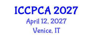 International Conference on Clinical Psychology and Clinical Assessment (ICCPCA) April 12, 2027 - Venice, Italy International Conference on Clinical Psychology and Clinical Assessment (ICCPCA) April 12, 2027 - Venice, Italy