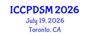 International Conference on Clinical Psychology and DSM (ICCPDSM) July 19, 2026 - Toronto, Canada