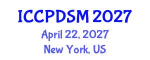 International Conference on Clinical Psychology and DSM (ICCPDSM) April 22, 2027 - New York, United States