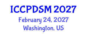 International Conference on Clinical Psychology and DSM (ICCPDSM) February 24, 2027 - Washington, United States International Conference on Clinical Psychology and DSM (ICCPDSM) February 24, 2027 - Washington, United States