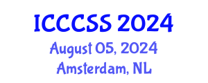 International Conference on Cloud Computing and Services Science (ICCCSS) August 05, 2024 - Amsterdam, Netherlands