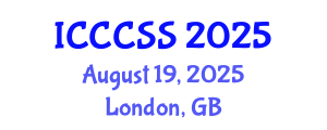 International Conference on Cloud Computing and Services Science (ICCCSS) August 19, 2025 - London, United Kingdom