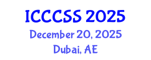 International Conference on Cloud Computing and Services Science (ICCCSS) December 20, 2025 - Dubai, United Arab Emirates
