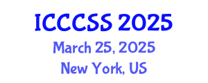 International Conference on Cloud Computing and Services Science (ICCCSS) March 25, 2025 - New York, United States
