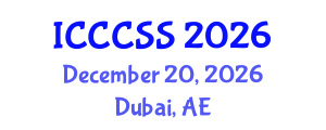 International Conference on Cloud Computing and Services Science (ICCCSS) December 20, 2026 - Dubai, United Arab Emirates International Conference on Cloud Computing and Services Science (ICCCSS) December 20, 2026 - Dubai, United Arab Emirates