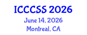 International Conference on Cloud Computing and Services Science (ICCCSS) June 14, 2026 - Montreal, Canada