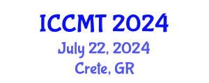 International Conference on Coastal and Marine Tourism (ICCMT) July 22, 2024 - Crete, Greece
