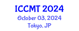 International Conference on Coastal and Marine Tourism (ICCMT) October 03, 2024 - Tokyo, Japan