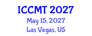 International Conference on Coastal and Marine Tourism (ICCMT) May 15, 2027 - Las Vegas, United States International Conference on Coastal and Marine Tourism (ICCMT) May 15, 2027 - Las Vegas, United States