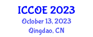 International Conference on Coastal and Ocean Engineering (ICCOE) October 13, 2023 - Qingdao, China