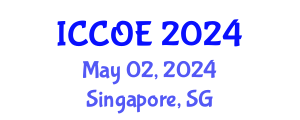 International Conference on Coastal and Ocean Engineering (ICCOE) May 02, 2024 - Singapore, Singapore