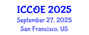 International Conference on Coastal and Ocean Engineering (ICCOE) September 27, 2025 - San Francisco, United States