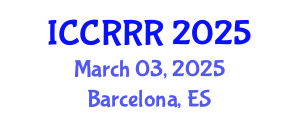 International Conference on Coastal Risk Reduction and Resilience (ICCRRR) March 03, 2025 - Barcelona, Spain