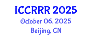 International Conference on Coastal Risk Reduction and Resilience (ICCRRR) October 06, 2025 - Beijing, China