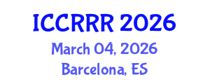 International Conference on Coastal Risk Reduction and Resilience (ICCRRR) March 04, 2026 - Barcelona, Spain