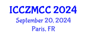 International Conference on Coastal Zone Management and Climate Change (ICCZMCC) September 20, 2024 - Paris, France