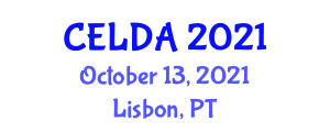 International Conference on Cognition and Exploratory Learning in Digital Age (CELDA) October 13, 2021 - Lisbon, Portugal