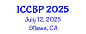 International Conference on Cognitive and Behavioral Pscyhology (ICCBP) July 12, 2025 - Ottawa, Canada