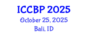 International Conference on Cognitive and Behavioral Pscyhology (ICCBP) October 25, 2025 - Bali, Indonesia