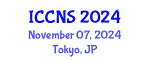 International Conference on Cognitive and Neural Sciences (ICCNS) November 07, 2024 - Tokyo, Japan