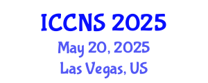 International Conference on Cognitive and Neural Sciences (ICCNS) May 20, 2025 - Las Vegas, United States