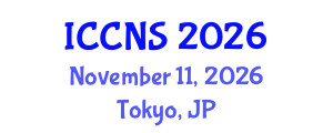 International Conference on Cognitive and Neural Sciences (ICCNS) November 11, 2026 - Tokyo, Japan