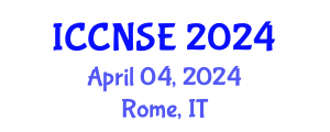 International Conference on Cognitive and Neural Systems Engineering (ICCNSE) April 08, 2024 - Rome, Italy