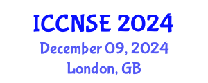International Conference on Cognitive and Neural Systems Engineering (ICCNSE) December 09, 2024 - London, United Kingdom