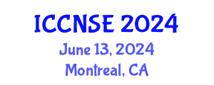 International Conference on Cognitive and Neural Systems Engineering (ICCNSE) June 14, 2024 - Montreal, Canada
