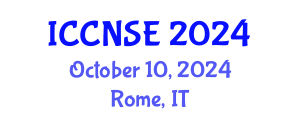 International Conference on Cognitive and Neural Systems Engineering (ICCNSE) October 18, 2024 - Rome, Italy